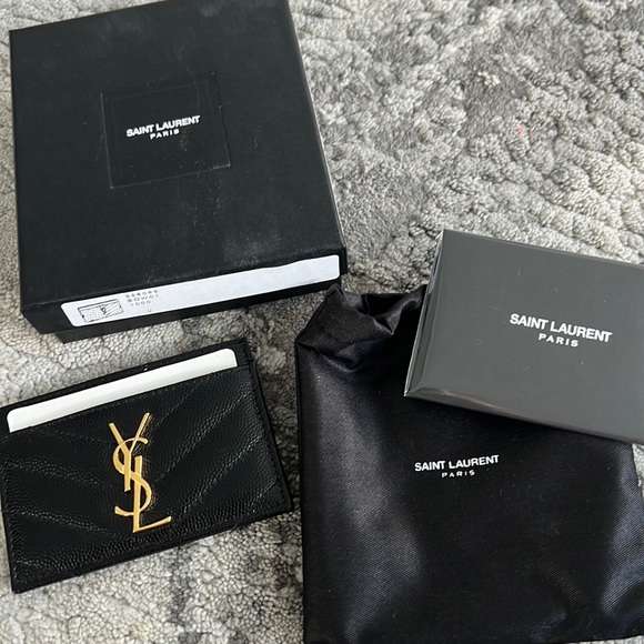 Yves Saint Laurent Handbags - YSL monogram card case